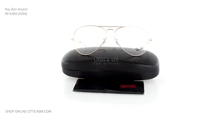Ray Ban Aviator RX 6489 3094