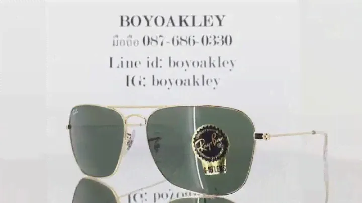 RayBan RB3136 001 size 58 RayBan ของแท้ ถูกสุดในไทย