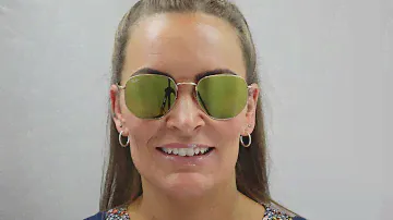Ray-Ban Hexagonal RB3548N Sunglasses Female Fit Guide