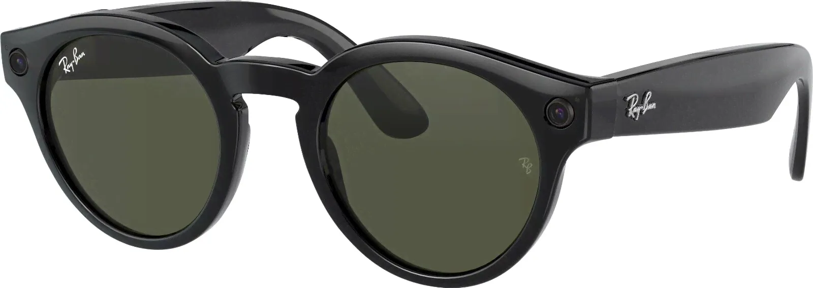 Ray-Ban Stories - Smart Glasses - Black/Round/New Sealed Box-0