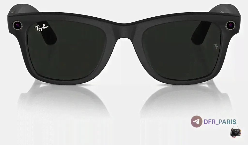 Ray-Ban Очки с камерой Smart glasses Meta - WAYFARER, темно-зеленый, прозрачный