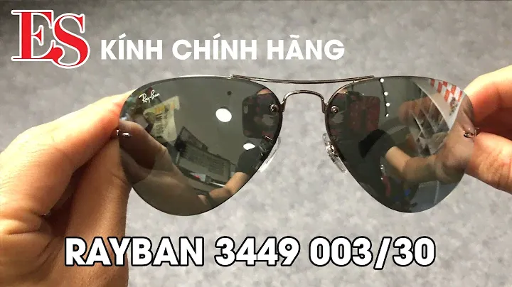 Kính Rayban chính hãng Hà Nội  - RB 3449 003/30