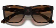 Мужские солнцезащитные очки Ray-Ban RB 4165 710/13, цвет: коричневый, цвет линзы: коричневый, квадратные, ацетат