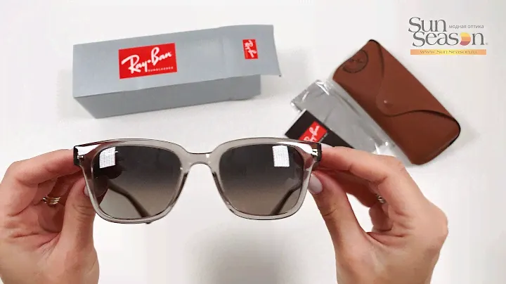 Распаковка | Ray Ban RB 4323 6449 71 | Sun-Season.ru