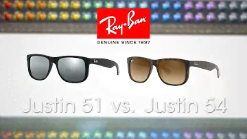 Ray-Ban Justin 51 vs. 54 | SportRx