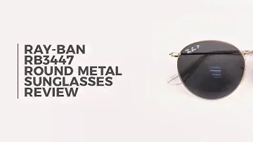 Ray Ban RB3447 Round Metal Polarized Sunglasses Review | SmartBuyGlasses