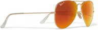 Мужские оранжевые солнцезащитные очки от Ray-Ban