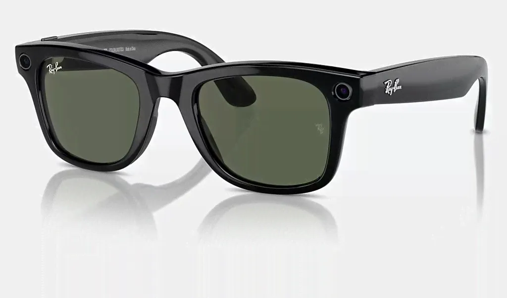 Ray-Ban Очки с камерой 2 GREEN META WAYFARER, зеленый