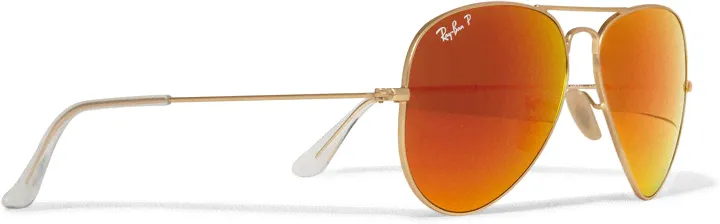 Мужские оранжевые солнцезащитные очки от Ray-Ban-3