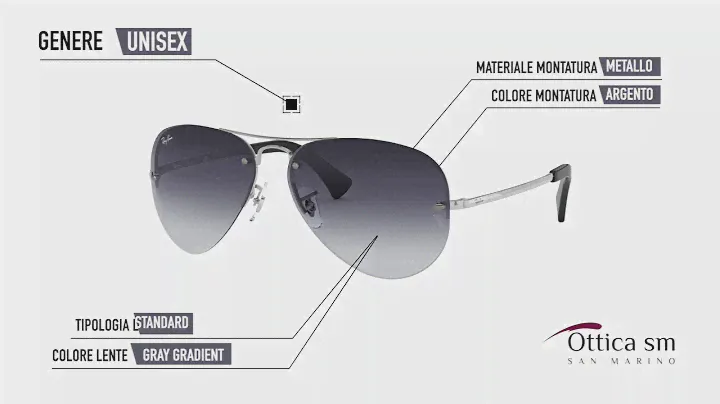 Ray Ban RB3449 003/8G