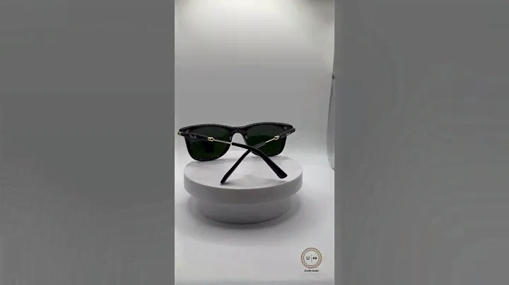 Солнцезащитные очки Ray Ban черные зеркальные RB 2148 #sunglasses #glass #rayban