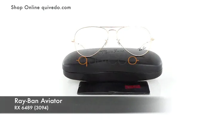 Ray Ban Aviator RX 6489 3094