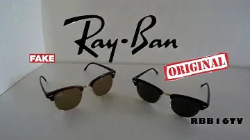 Ray Ban Clubmaster ORIGINAL VS FAKE