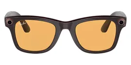 Ray-Ban™ Meta Wayfarer RW4008 675385 53 - Shiny Rebel Black