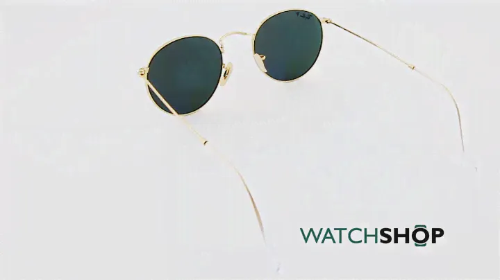 Ray-Ban Men's Round Metal Sunglasses (RB3447-112/58-50)