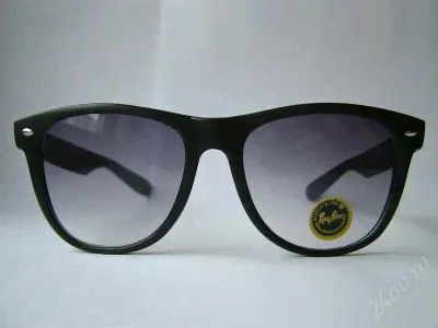Очки Ray Ban Wayfarer Большие Матовые Черные (ретро, винтаж, эра, вайфарер, авиаторы)-0