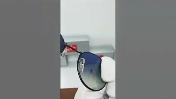 Солнцезащитные очки Ray Ban Round Metal  RB 3447 002/4W (чёрная оправа и оранжевые зеркальные линзы)