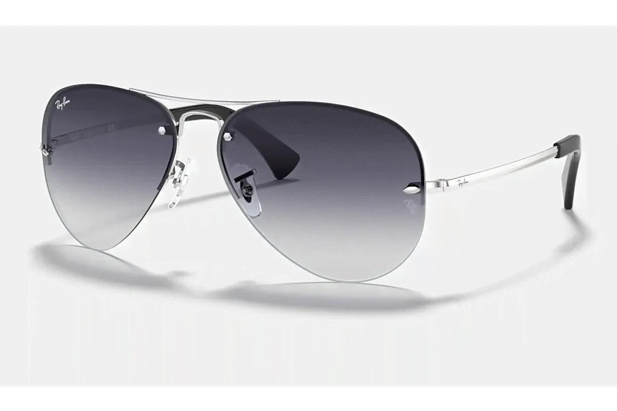 Очки солнцезащитные Ray-Ban 3449 003/8G Зеркальные линзы авиаторы