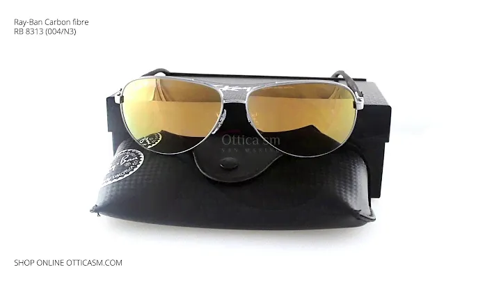 Ray Ban Carbon fibre RB 8313 004/N3