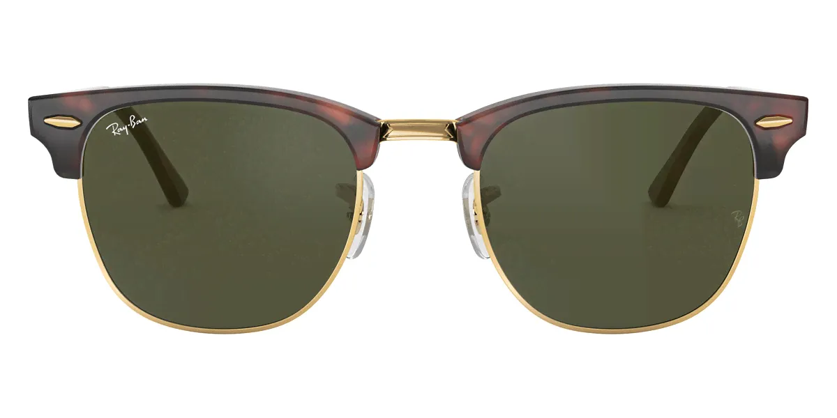 Ray-Ban™ Clubmaster RB3016 W0366 55 - Tortoise on Gold-0