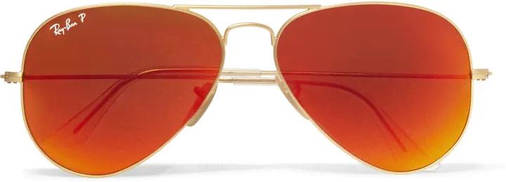 Мужские оранжевые солнцезащитные очки от Ray-Ban-0