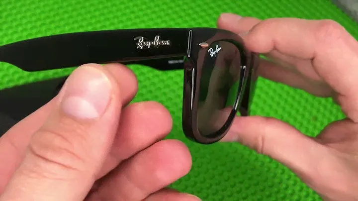 Солнцезащитные очки Ray Ban Wayfarer 2140 черные глянцевые с черной линзой