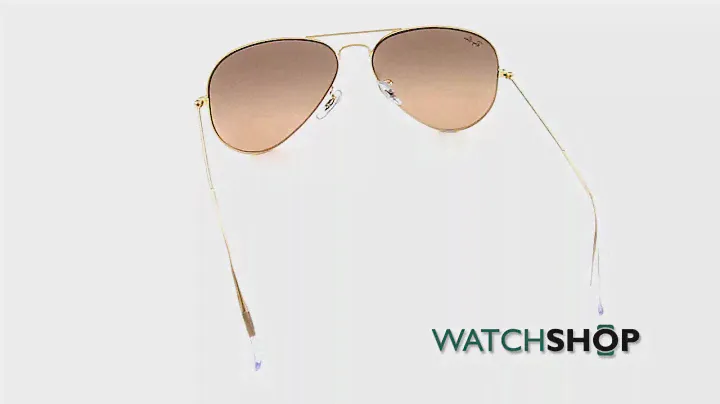 Ray-Ban Men's Aviator Gradient Mirror Sunglasses (RB3025-001/3E-58)