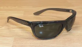 HTF Ray Ban RB4089 Balorama W3392 Mens Limited Edition Black Sunglasses