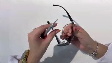 Cómo poner cristales Ray Ban 3386
