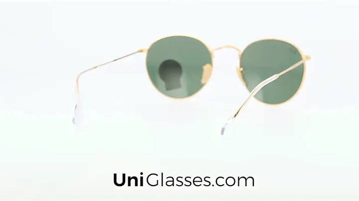 RAYBAN RB3447 001 53 21 145 GOLD G 15 GREEN 1