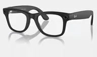 Ray-Ban Очки с камерой 4 CLEAR META WAYFARER, черный